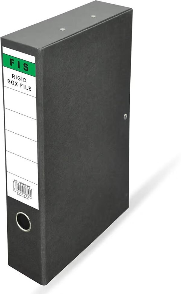 Maxi Rigid Box File 210x330mm (21x33x22cm) – BF400 Black ...